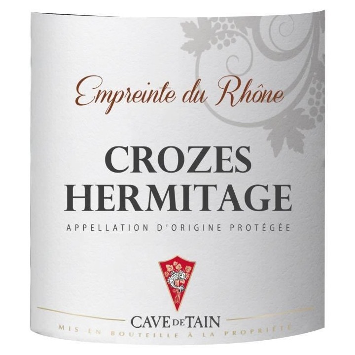 Empreinte du Rhône Cave de Tain 2019 Crozes Hermitage - Vin rouge de