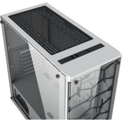 XIGMATEK BOITIER PC Venom X Arctic - Moyen Tour - Blanc - Verre trempé - Format ATX (EN45785)