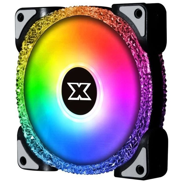 XIGMATEK Galaxy III Royal ARGB (Pack 3) - Ventilateur 120mm A-RGB pour