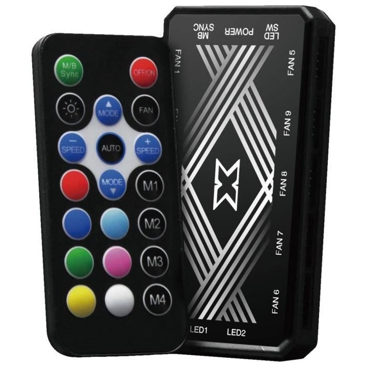 XIGMATEK Galaxy III Royal ARGB (Pack 3) - Ventilateur 120mm A-RGB pour