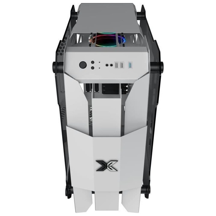 XIGMATEK X7 Blanc - Boitier sans alimentation - Grande tour - Format E