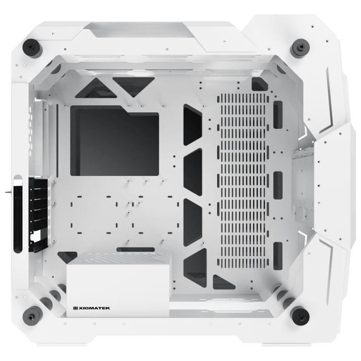 XIGMATEK X7 Blanc - Boitier sans alimentation - Grande tour - Format E