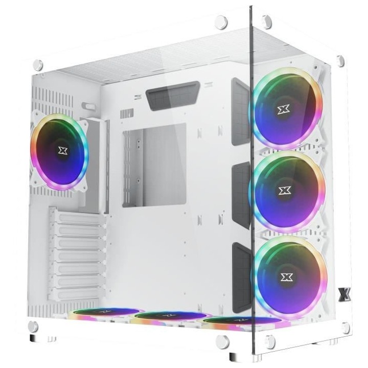 XIGMATEK Aquarius Plus Arctic ARGB (Blanc) - Boitier sans alimentation