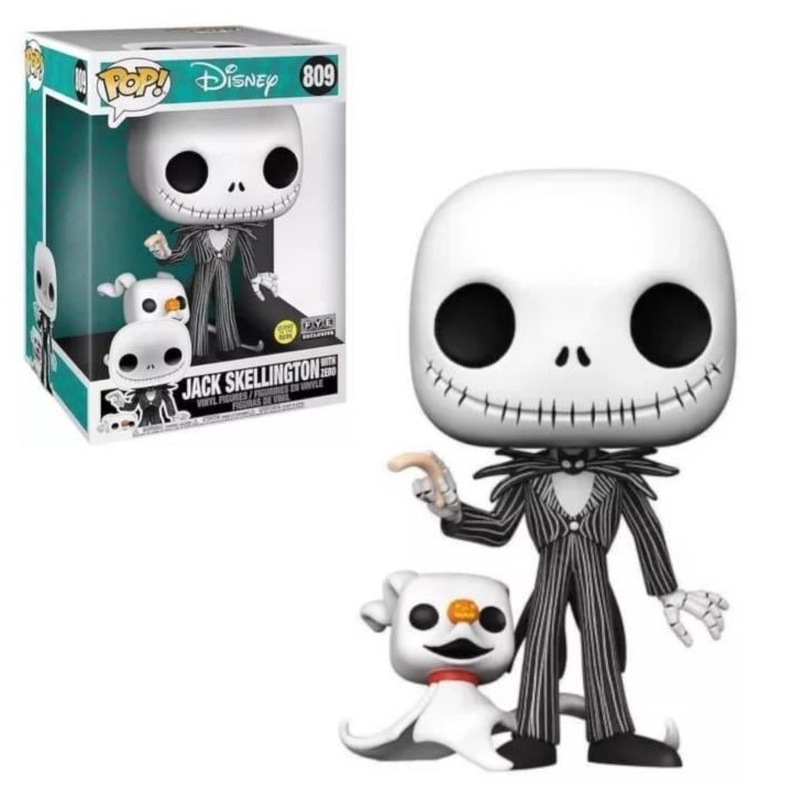 Figurine Funko Pop! Disney: TNBC- 10 Jack w/Zero (GW)