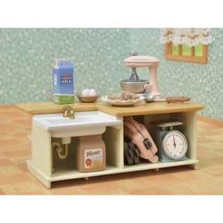 SYLVANIAN FAMILIES - 5442 - Le meuble de cuisine et accessoires - les