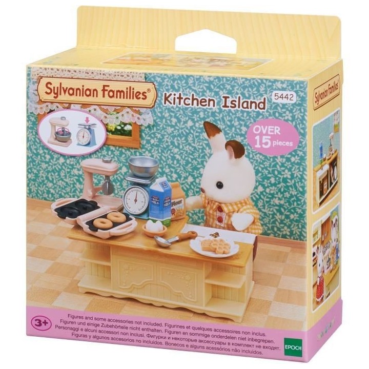 SYLVANIAN FAMILIES - 5442 - Le meuble de cuisine et accessoires - les