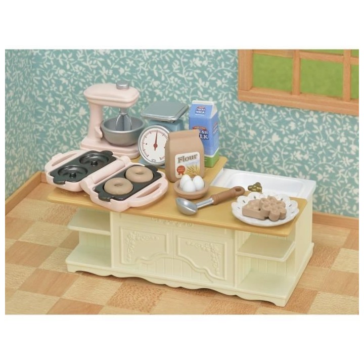SYLVANIAN FAMILIES - 5442 - Le meuble de cuisine et accessoires - les