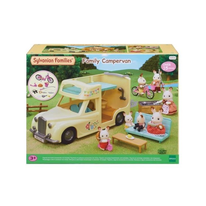 SYLVANIAN FAMILIES - 5454 - Le camping car - Les vacances