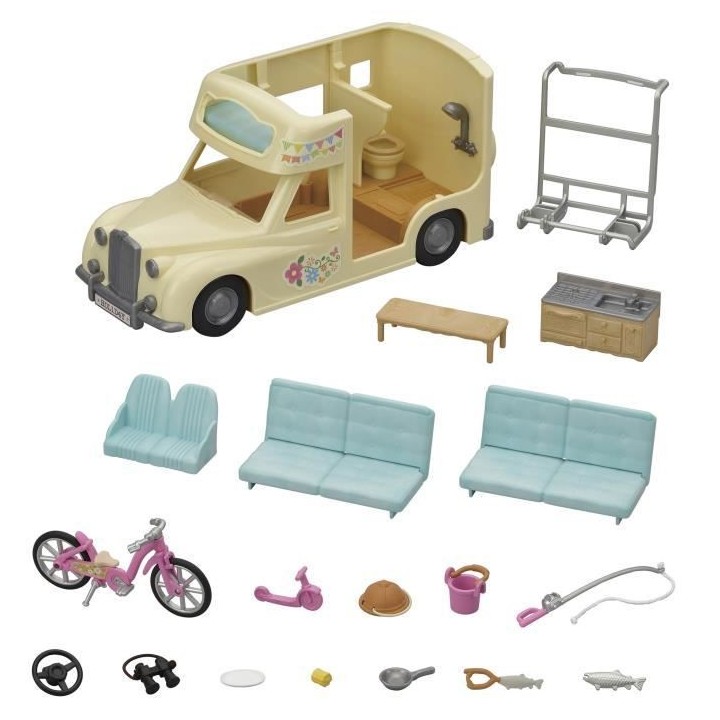 SYLVANIAN FAMILIES - 5454 - Le camping car - Les vacances