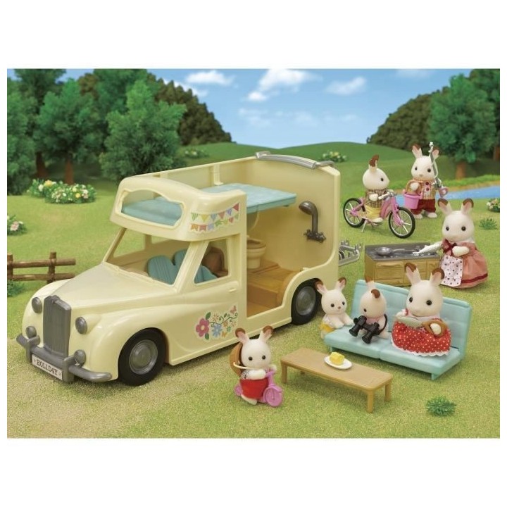 SYLVANIAN FAMILIES - 5454 - Le camping car - Les vacances