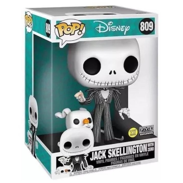 Figurine Funko Pop! Disney: TNBC- 10 Jack w/Zero (GW)