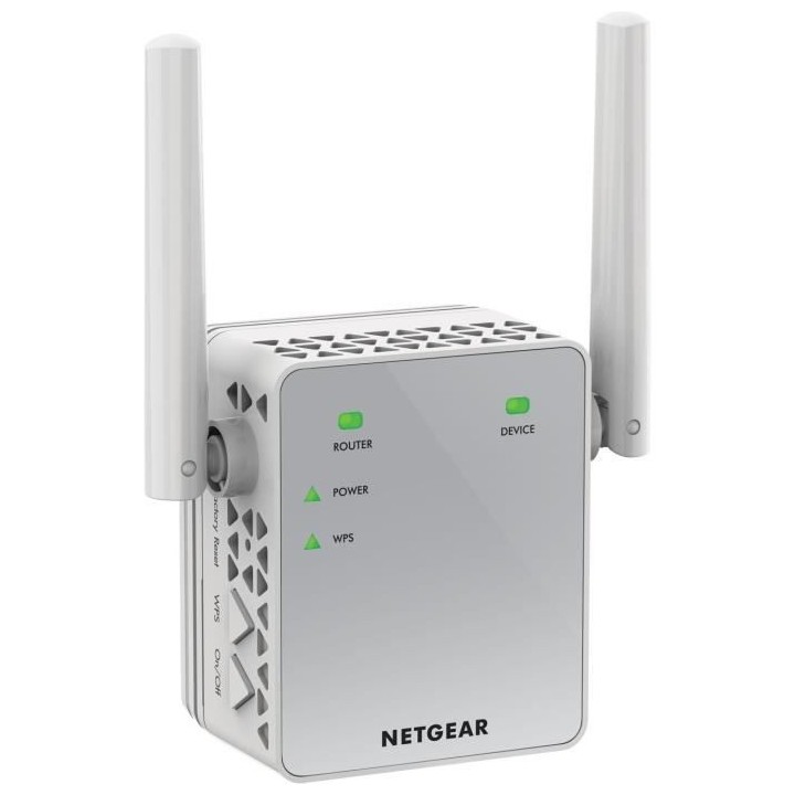 NETGEAR Répéteur Wi-Fi 750 Mbps AC750 EX3700-100PES