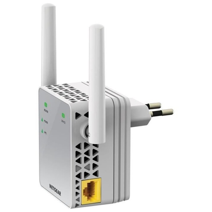 NETGEAR Répéteur Wi-Fi 750 Mbps AC750 EX3700-100PES