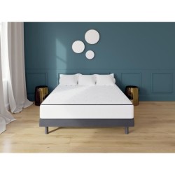 KIOTA Ensemble Matelas + Sommier - 160x200cm - Mousse et Latex - 29 cm - ASILI