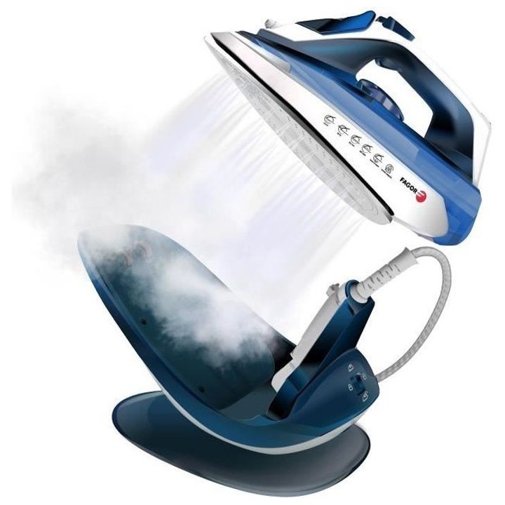 FAGOR FG202 Fer a repasser avec ou sans fil – 2200W – 240 ml – B