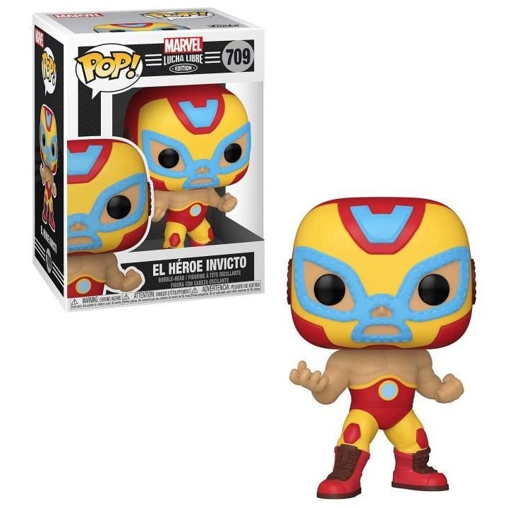 Figurine Funko Pop! Marvel - Luchadores - Iron Man