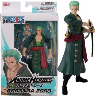 BANDAI Anime Heroes - One Piece - Figurine Anime heroes 17 cm - Rorono