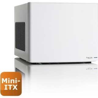 FRACTAL DESIGN BOITIER PC Node 304 - Blanc - Format Mini ITX (FD-CA-NO