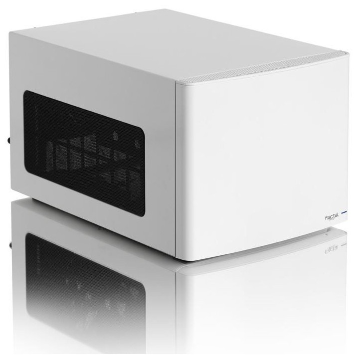 FRACTAL DESIGN BOITIER PC Node 304 - Blanc - Format Mini ITX (FD-CA-NO