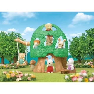 SYLVANIAN FAMILIES - 5318- La cabane des bébés - La creche, l'école