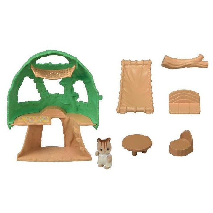 SYLVANIAN FAMILIES - 5318- La cabane des bébés - La creche, l'école