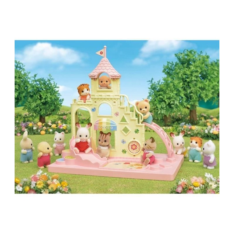 SYLVANIAN FAMILIES - 5319 - Le château des bébés - La creche, l'école