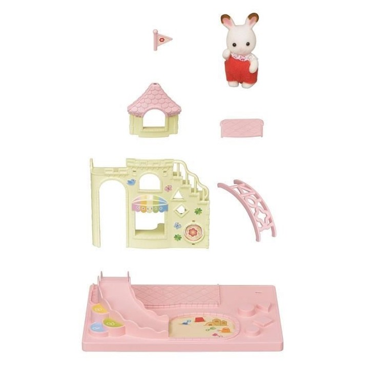 SYLVANIAN FAMILIES - 5319 - Le château des bébés - La creche, l'éc