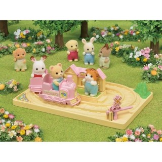SYLVANIAN FAMILIES - 5320 - Le train tchou-tchou des bébés - La crec