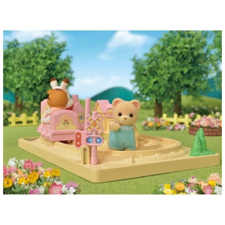 SYLVANIAN FAMILIES - 5320 - Le train tchou-tchou des bébés - La crec