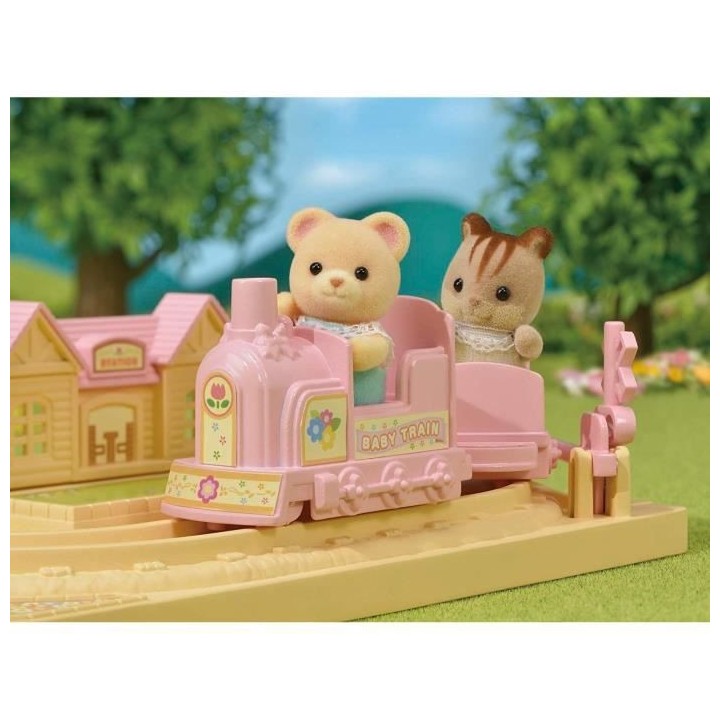 SYLVANIAN FAMILIES - 5320 - Le train tchou-tchou des bébés - La crec