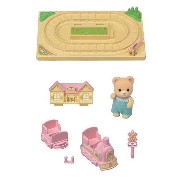 SYLVANIAN FAMILIES - 5320 - Le train tchou-tchou des bébés - La crec