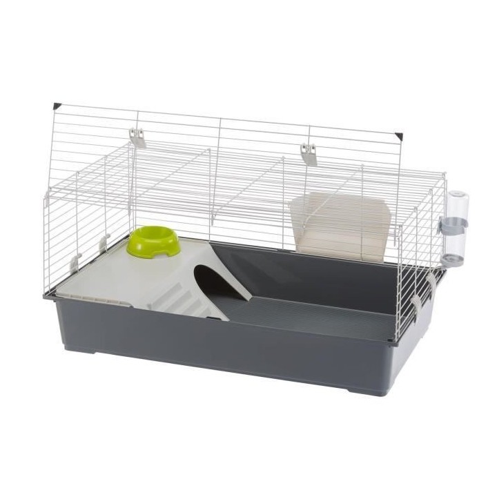 FERPLAST Cage pour lapins Rabbit 100 95 x 57 x 46 cm