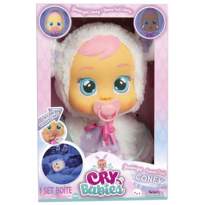 Veilleuse et berceuse Good Night Coney - Cry Babies