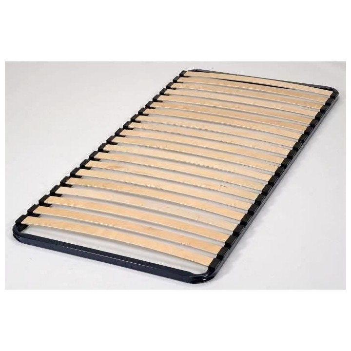 SEDAC Loysa - Sommier 90 x 200 cm - Acier bleu nuit