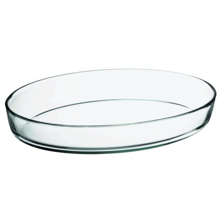 FINLANDEK Plat ovale en verre - 38x25 cm