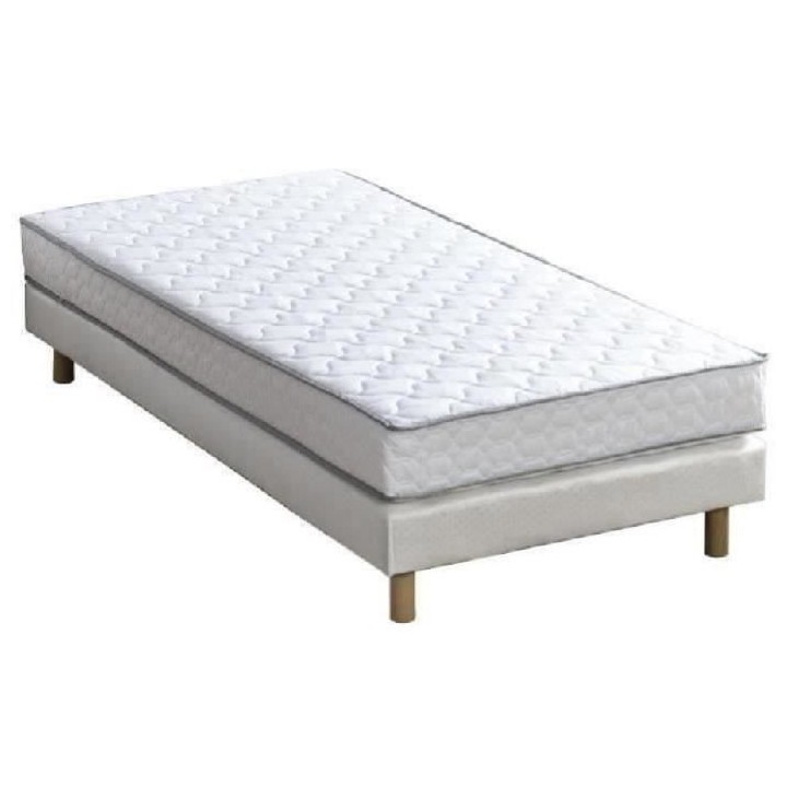Matelas 90 x 200 DEKO DREAM - Epaisseur 16 cm - Mousse - Confort ferme