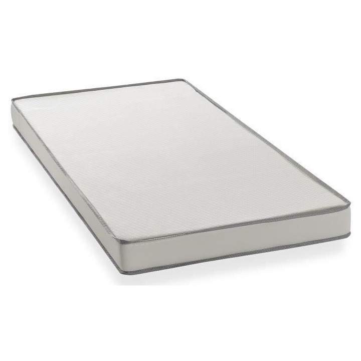 Matelas mousse 90 x 190 cm - DEKO DREAM Huopa - Mousse - Confort ferme