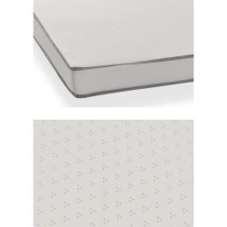 Matelas mousse 90 x 190 cm - DEKO DREAM Huopa - Mousse - Confort ferme - 10 cm - Fabrication européenne