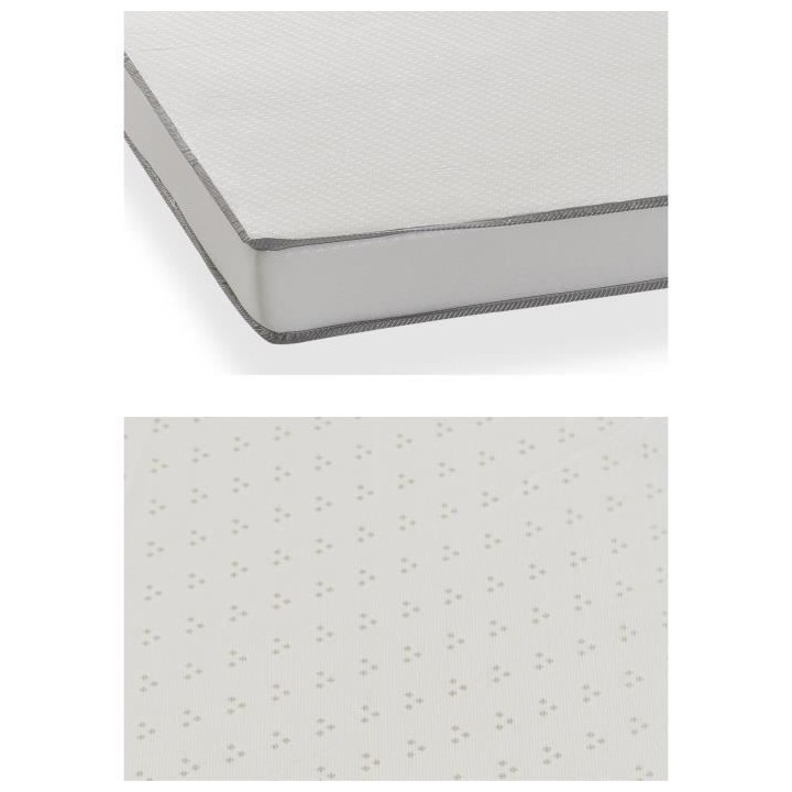 Matelas mousse 90 x 190 cm - DEKO DREAM Huopa - Mousse - Confort ferme