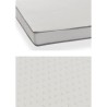 Matelas mousse 90 x 190 cm - DEKO DREAM Huopa - Mousse - Confort ferme - 10 cm - Fabrication européenne