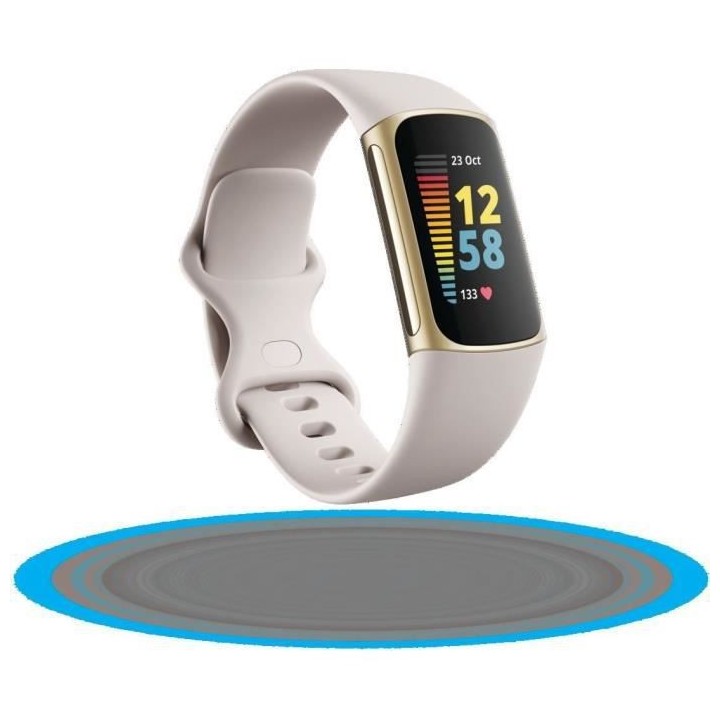 FITBIT Charge 5 - Bracelet d'activité - 6 mois d'abonnement a Premium