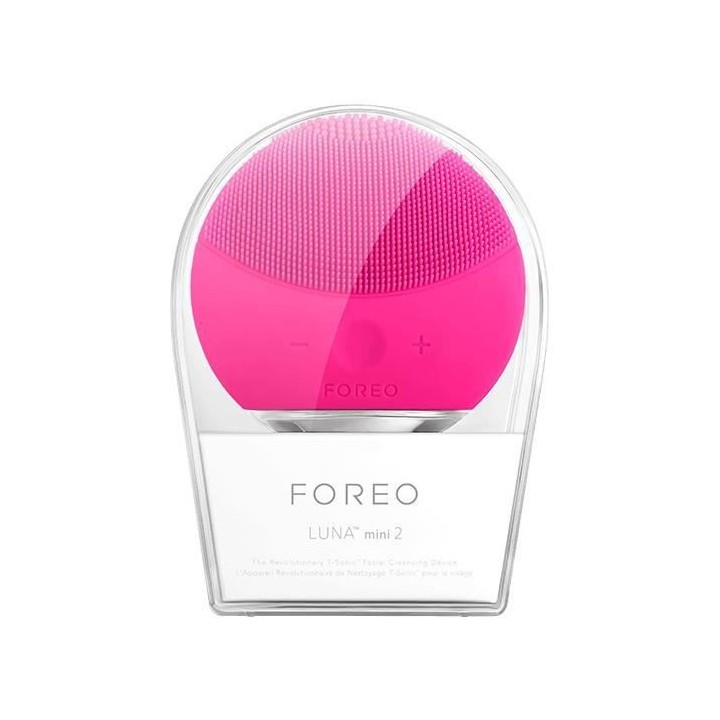 Brosse nettoyante visage et massage FOREO Luna Mini 2 - rose fuchsia