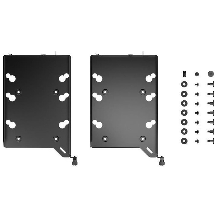 FRACTAL Boitier PC Define 7 HDD Tray Kit Type B, Noir - Double pack