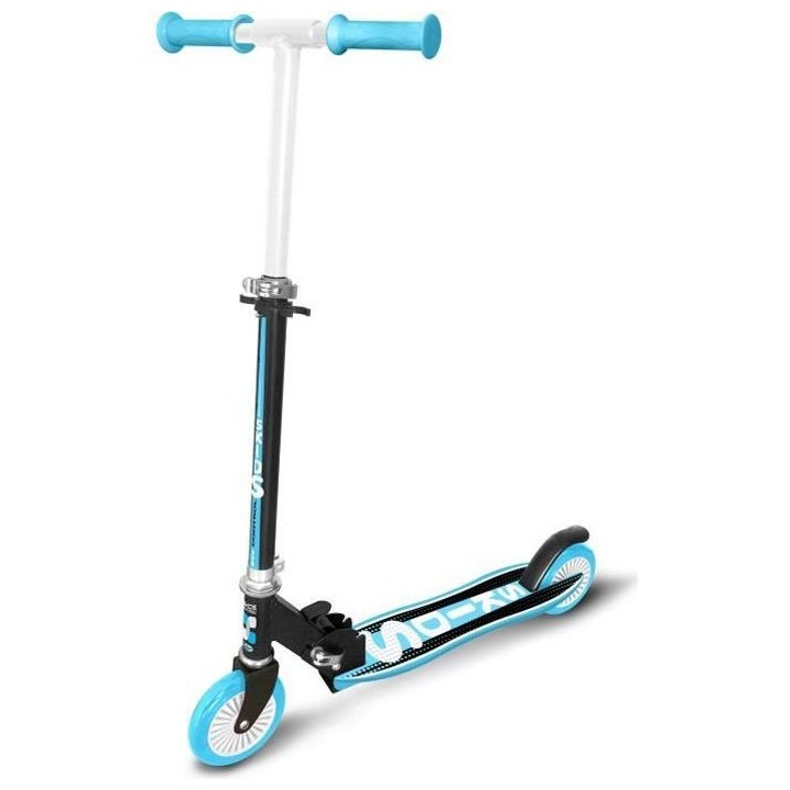 TROTTINETTE PLIABLE ERGONOMIQUE PP DECK SKIDS CONTROL BLEU