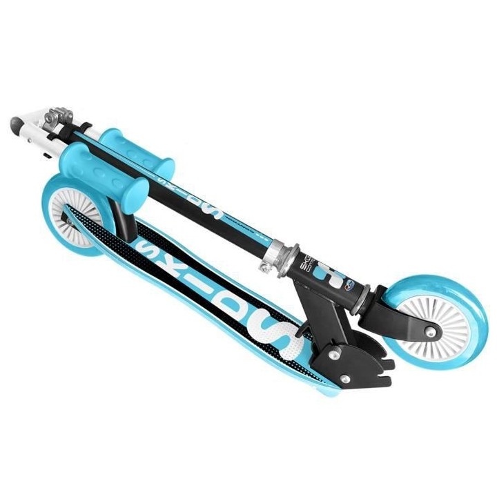 TROTTINETTE PLIABLE ERGONOMIQUE PP DECK SKIDS CONTROL BLEU