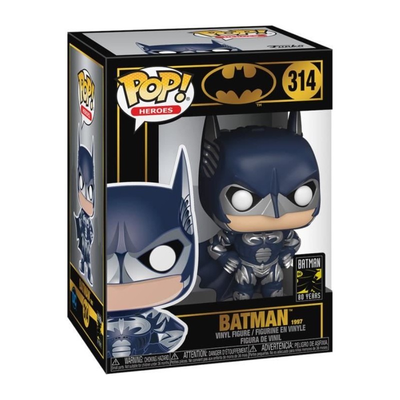 Figurine Funko Pop! Heroes: Batman 80th - Batman (1997)