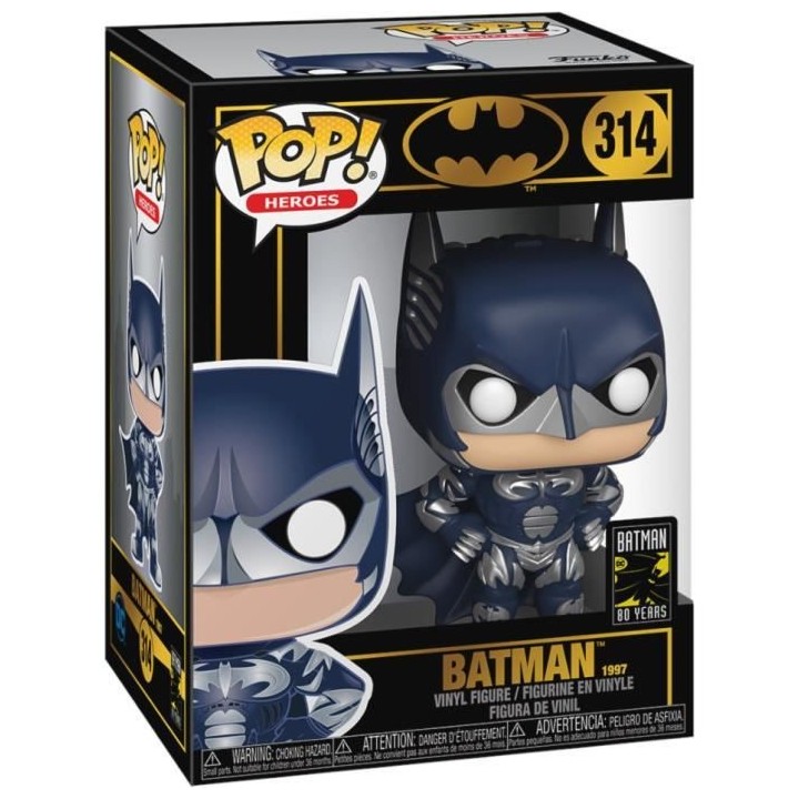 Figurine Funko Pop! Heroes: Batman 80th - Batman (1997)