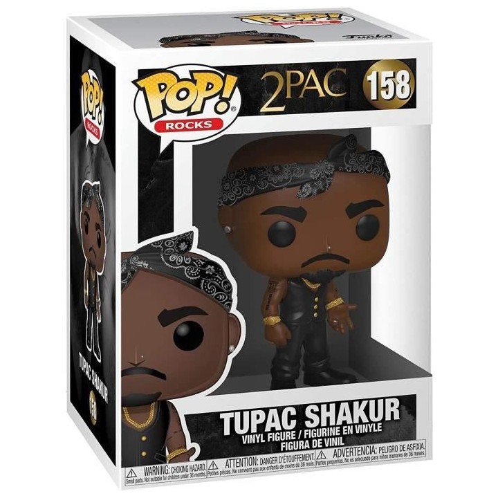 POP Rocks: Tupac - Vest w/Bandana