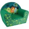 FUN HOUSE Jurassic World Fauteuil Club dinosaures - l.52 x P.33 x H.42 cm - Pour enfant origine France garantie