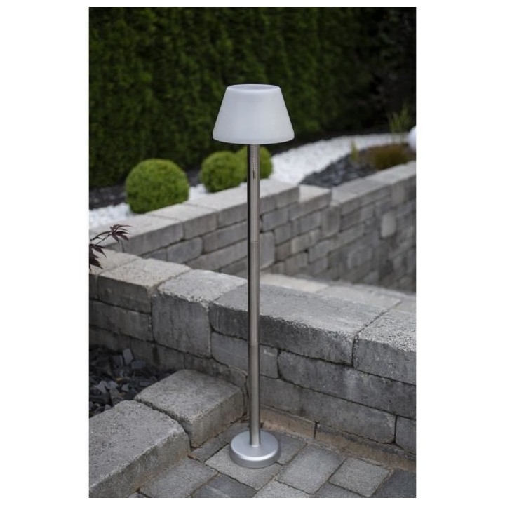 GALIX Lampadaire solaire tres éclairant - 100 Lm - H 102,5-75-46 x Ø